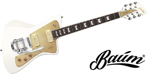 Baum Guitars / Wingman w/B50, Vintage White