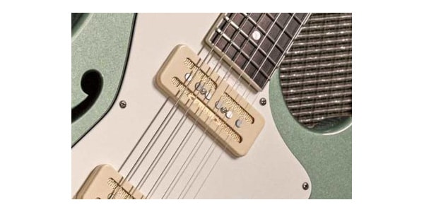 Baum Guitars / Conquer 59 with Tremolo Silver Jade画像4