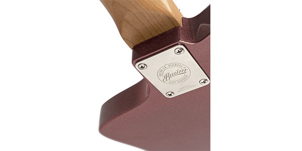 Baum Guitars / Wingman-W with Tremolo Burgundy Mist画像4
