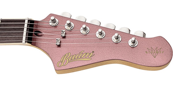 Baum Guitars / Wingman-W with Tremolo Burgundy Mist画像5