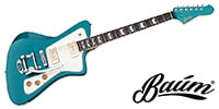 Baum Guitars / Wingman-W with Tremolo Coral Blue