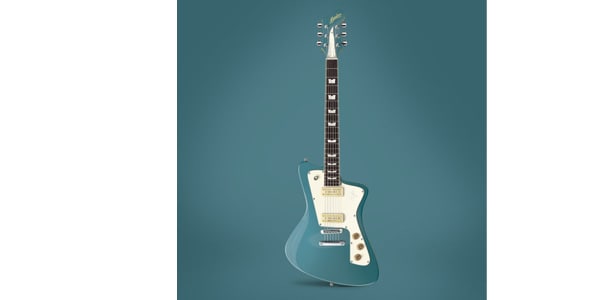 Baum Guitars / Wingman Limited Drop, Ocean Mist画像3