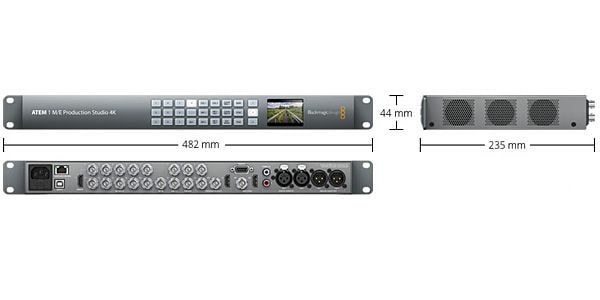 Blackmagic Design ブラックマジックデザイン ATEM M/E Production Studio 4K スイッチャー  送料無料 サウンドハウス