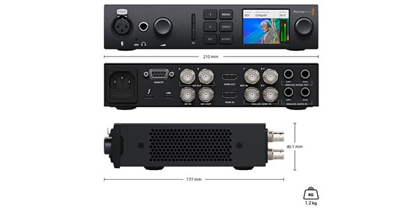 Blackmagic Design キャプチャー UltraStudio 4K Mini BDLKULSDMINI4K(中古品) Blackmagic Design ( ブラックマジックデザイン ) UltraStudio 4K Mini