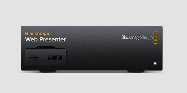 Blackmagic Design/Blackmagic Web Presenter　映像ストリーミング