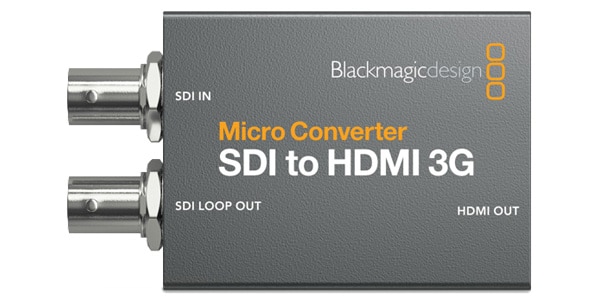 Blackmagic Design / Micro Converter SDI to HDMI 3G PSU　（パワーサプライつき)