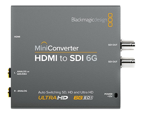 Blackmagic Design/Mini Converter - HDMI to SDI 6G　HDMI/SDIコンバーター