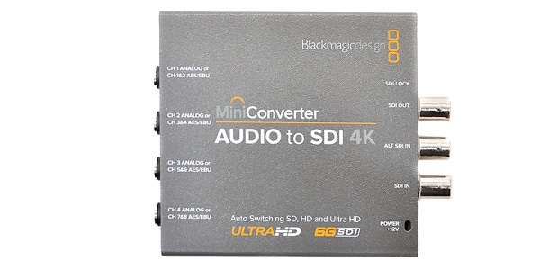 Blackmagic Design / Mini Converter - Audio to SDI 4K