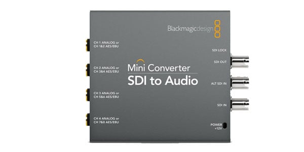 Blackmagic Design / Mini Converter - SDI to Audio