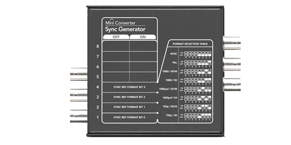 Blackmagic Design / Mini Converter - Sync Generator画像5