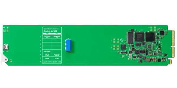 Blackmagic Design/OpenGear Converter - Analog to SDI