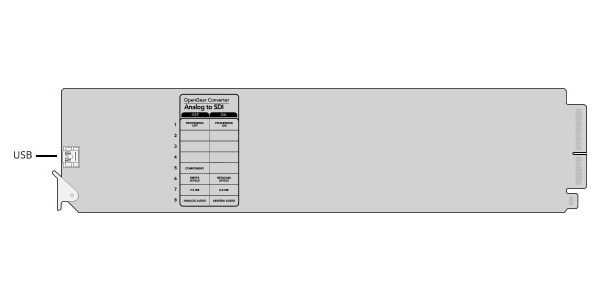 Blackmagic Design ( ブラックマジックデザイン )  / OpenGear Converter - Analog to SDI 画像2