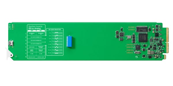 Blackmagic Design/OpenGear Converter - SDI to Analog