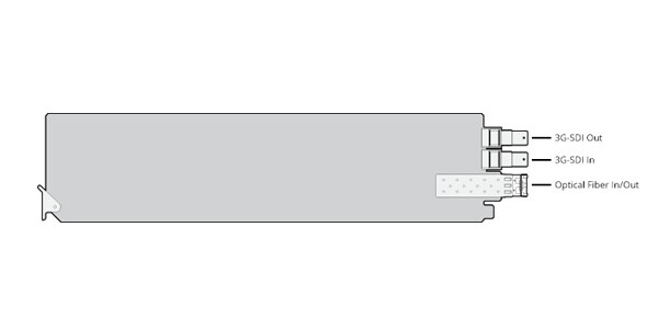 Blackmagic Design ( ブラックマジックデザイン )  / OpenGear Converter - Optical Fiber 画像2
