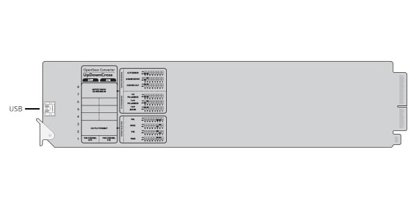 Blackmagic Design ( ブラックマジックデザイン )  / OpenGear Converter - UpDownCross 画像2