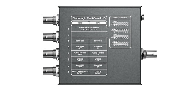 Blackmagic Design / Blackmagic MultiView 4 HD　マルチビューア画像5