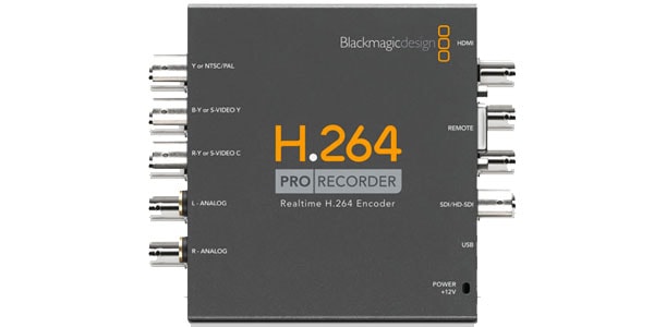 Blackmagic Design/H.264 Pro Recorder エンコーダー