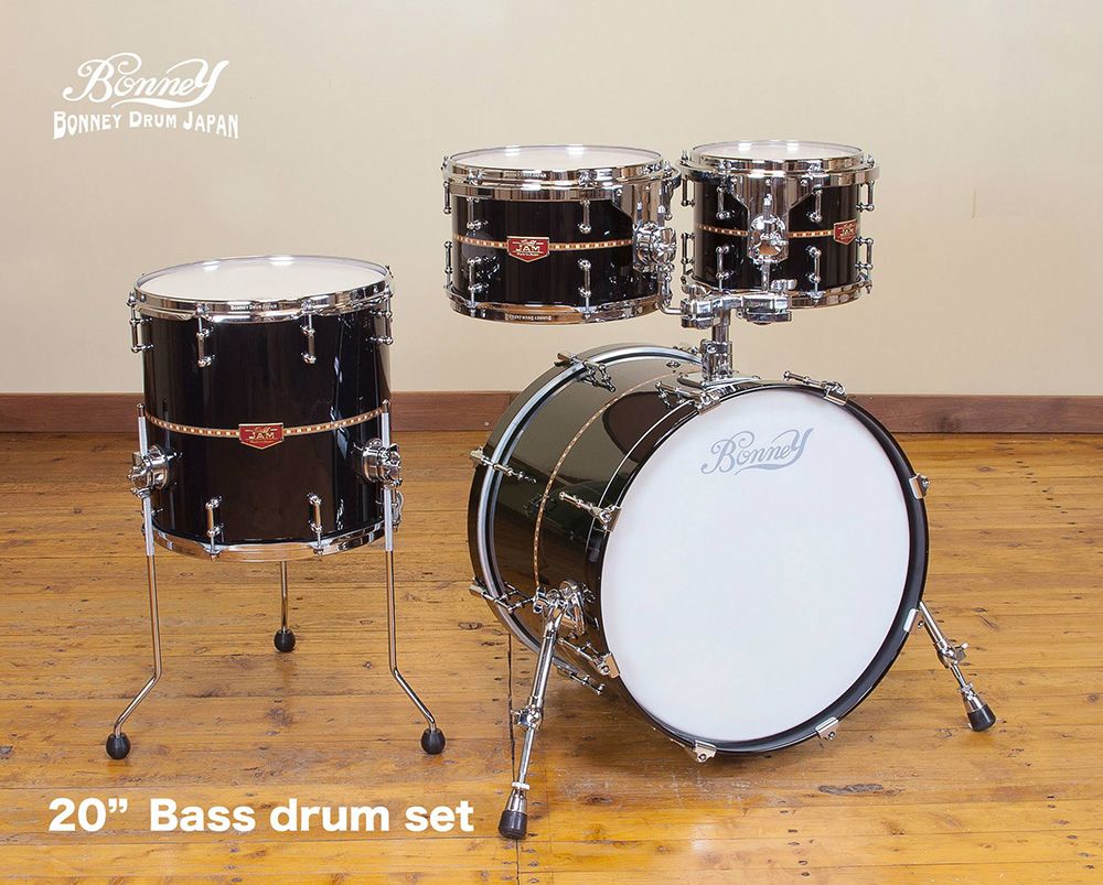 BONNEY DRUM JAPAN/JAM 20 BASS DRUM SET Ant Black