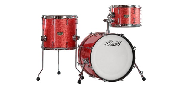 BONNEY DRUM JAPAN ( ボニードラムジャパン )  / JAZZ Drum Set "Bop" Sunshine (Sparkle)