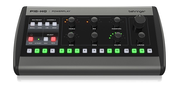 BEHRINGER / P16-HQ 16 channel digital personal mixer 画像2