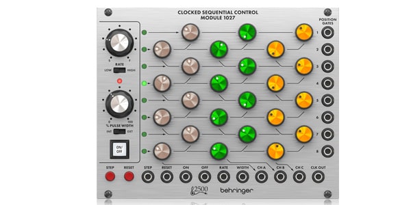 BEHRINGER/CLOCKED SEQUENTIAL CONTROL MODULE 1027