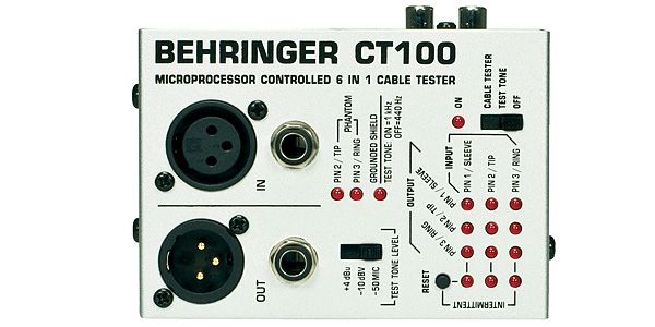 BEHRINGER CT100 Cable Tester サウンドハウス