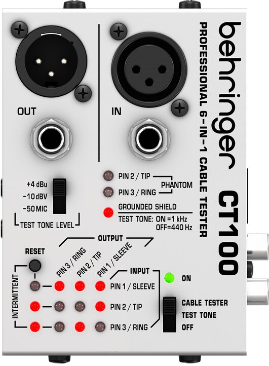 BEHRINGER/CT100 Cable Tester ケーブルチェッカー