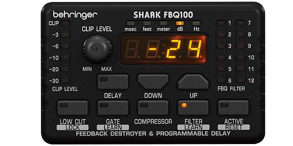 BEHRINGER/FBQ100 FEEDBACK DESTROYER