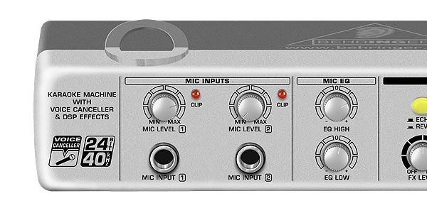 B品セール 【カラオケマシーン/リバーブ】BEHRINGER Mini MIX MIX800 