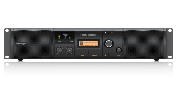 BEHRINGER ( ベリンガー ) NX6000D ステレオ・パワーアンプ 送料無料