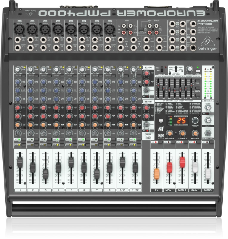 オーディオ機器 その他 PMP4000 EUROPOWER パワードミキサー