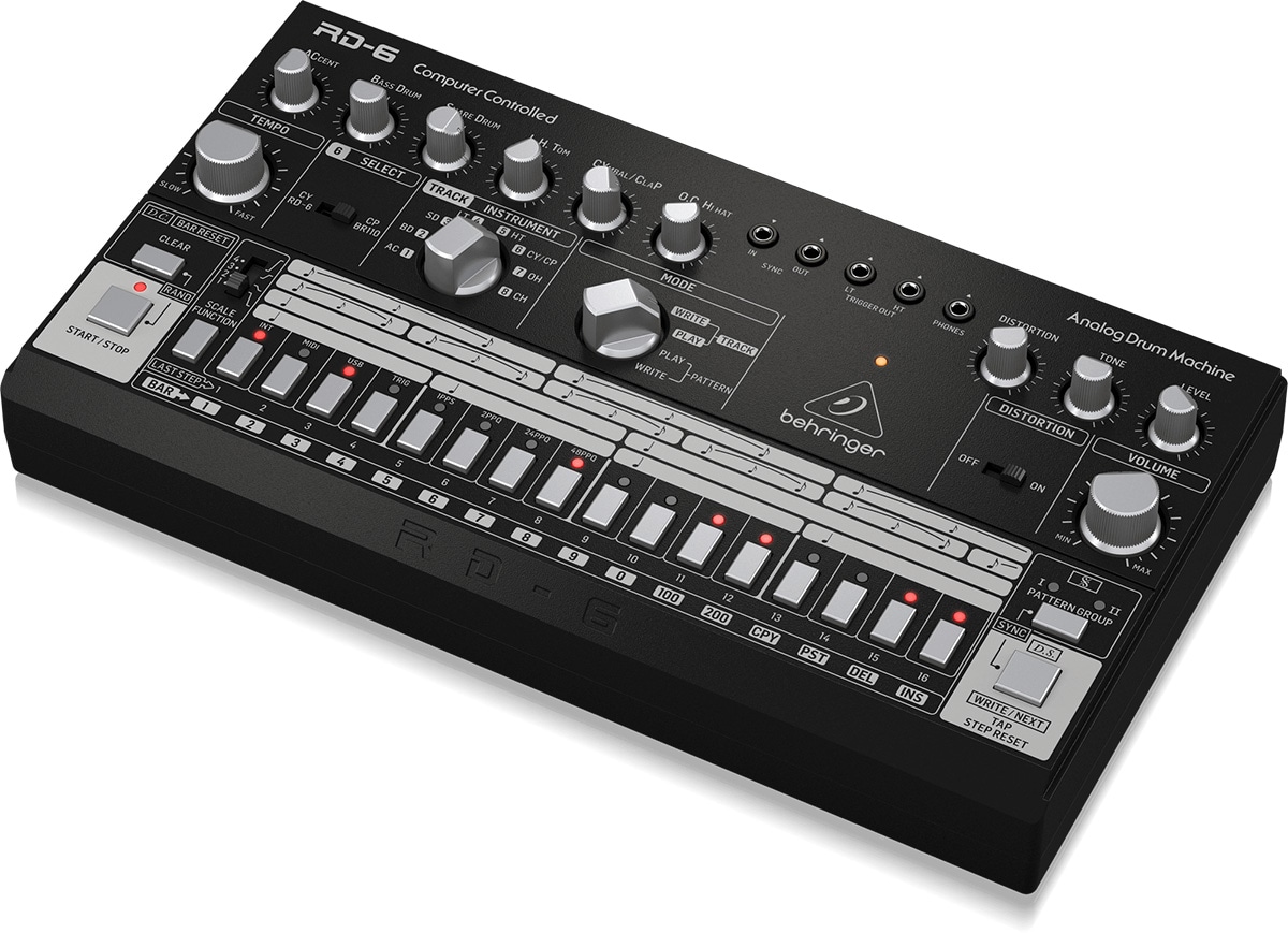 BEHRINGER/RD-6-BK　アナログドラムマシン