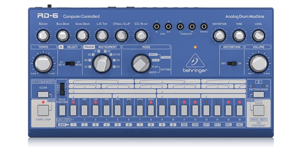 BEHRINGER ( ベリンガー )  / RD-6-BU　アナログドラムマシン画像4