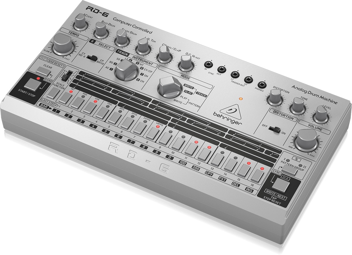 BEHRINGER/RD-6-SR　アナログドラムマシン