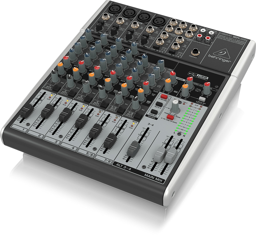 XENYX 1204USB 8ch アナログミキサー