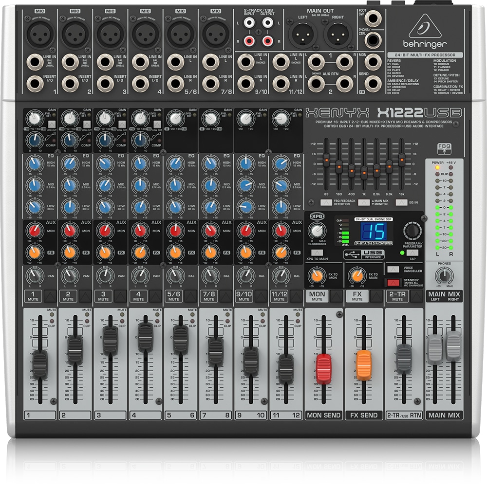 BEHRINGER ( ベリンガー ) XENYX X1222USB アナログミキサー 送料無料 