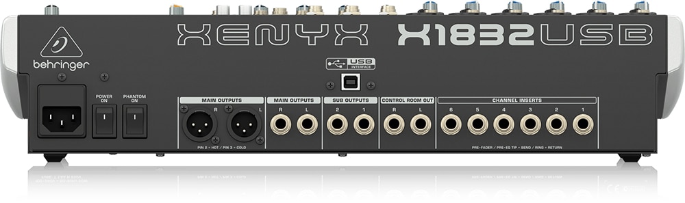 BEHRINGER ( ベリンガー ) XENYX X1832USB アナログミキサー 送料無料 | サウンドハウス