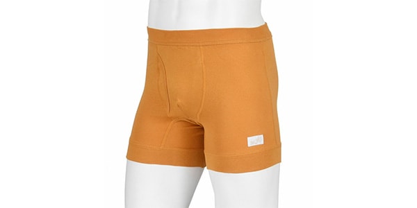 BeLINKS / Plain Rib Boxer Briefs Front Opening Deodorant S-Orange L画像3