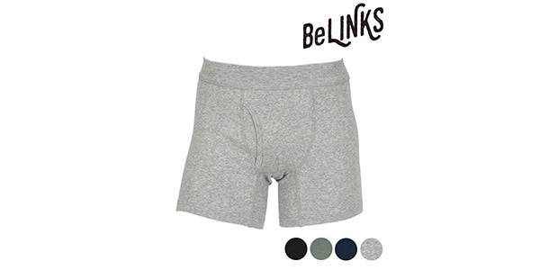 BeLINKS ( ビーリンクス )  / ボクサーブリーフ 無地 前開き L レタスグリーン画像2