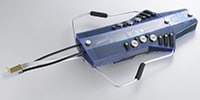 Berglund Instruments / NuRAD Basic Model Midnight Blue Lipo Battery Installed OP