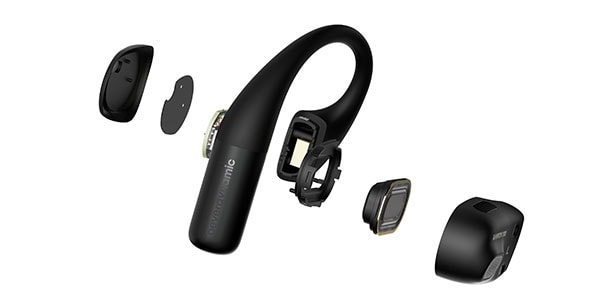 2025年11月発売＞AMIRON 200 Black オープンイヤー型 完全ワイヤレス