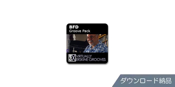 BFD ( ビーエフディー )  / BFD3/2 Grooves: Virtually Erskine Grooves ダウンロード納品