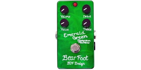 BearFoot Guitar Effects ( ベアーフット・ギターエフェクツ )  / Emerald Green Distortion Machine画像2