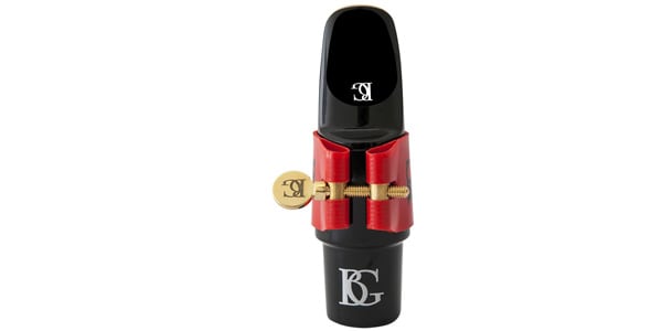 BG / LFS9 soprano saxophone ligature flex red画像2