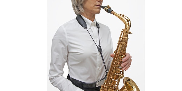 BG / S20M saxophone strap leather画像3