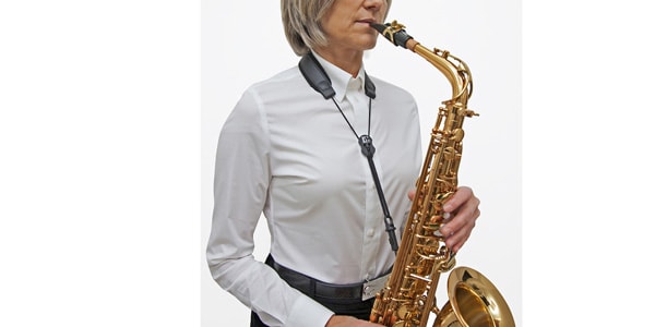 BG / S20SH saxophone strap leather画像3