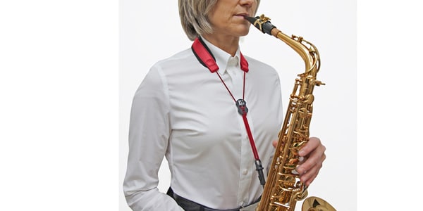 BG / S29SH saxophone strap leather画像3