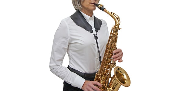 BG / S70SH Sax Strap Leather Yoke画像2