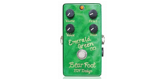  BearFoot Guitar Effects / Emerald Green Overdrive 