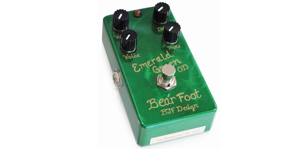 BearFoot Guitar Effects ( ベアーフット・ギターエフェクツ )  / Emerald Green Overdrive画像2